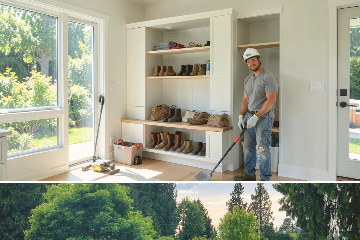 Floating Vanity Installation in Bonney Lake, Pierce County, WA - A floating vanity is a tidy indoor project that suits any time of the year.