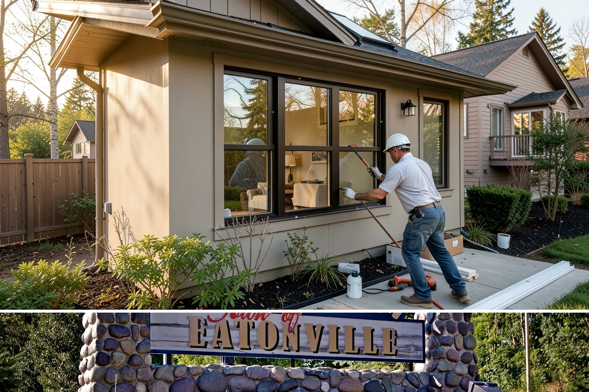 Floating Vanity Installation in Eatonville, Pierce County, WA - A floating vanity is a tidy indoor project that suits any time of the year.