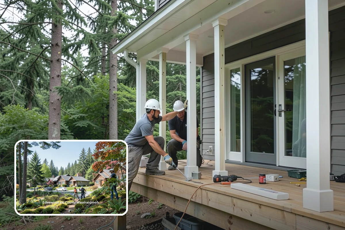 Floating Vanity Installation in Edgewood, Pierce County, WA - Creates an open, spacious feel