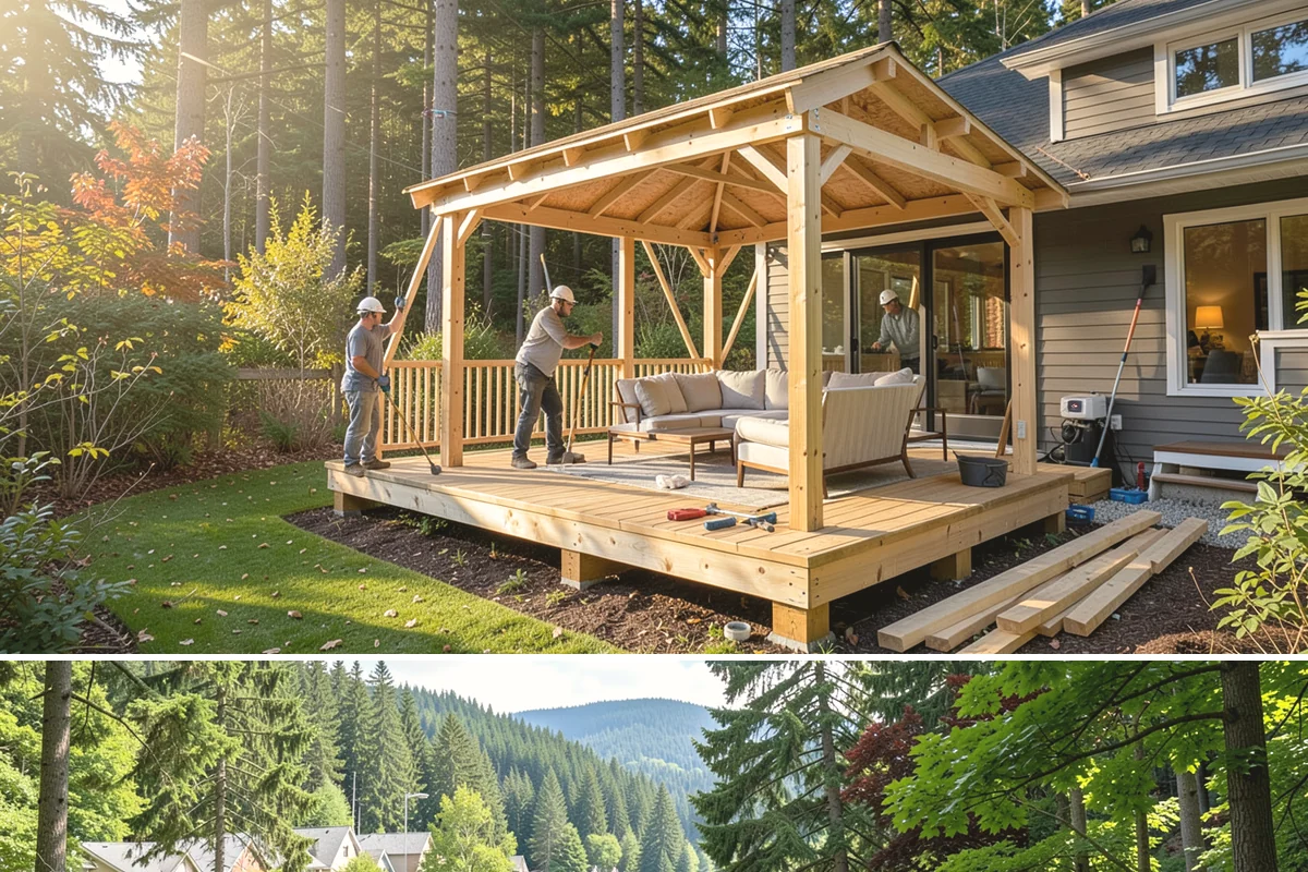 Floating Vanity Installation in Lake Forest Park, King County, WA - A floating vanity is a tidy indoor project that suits any time of the year.