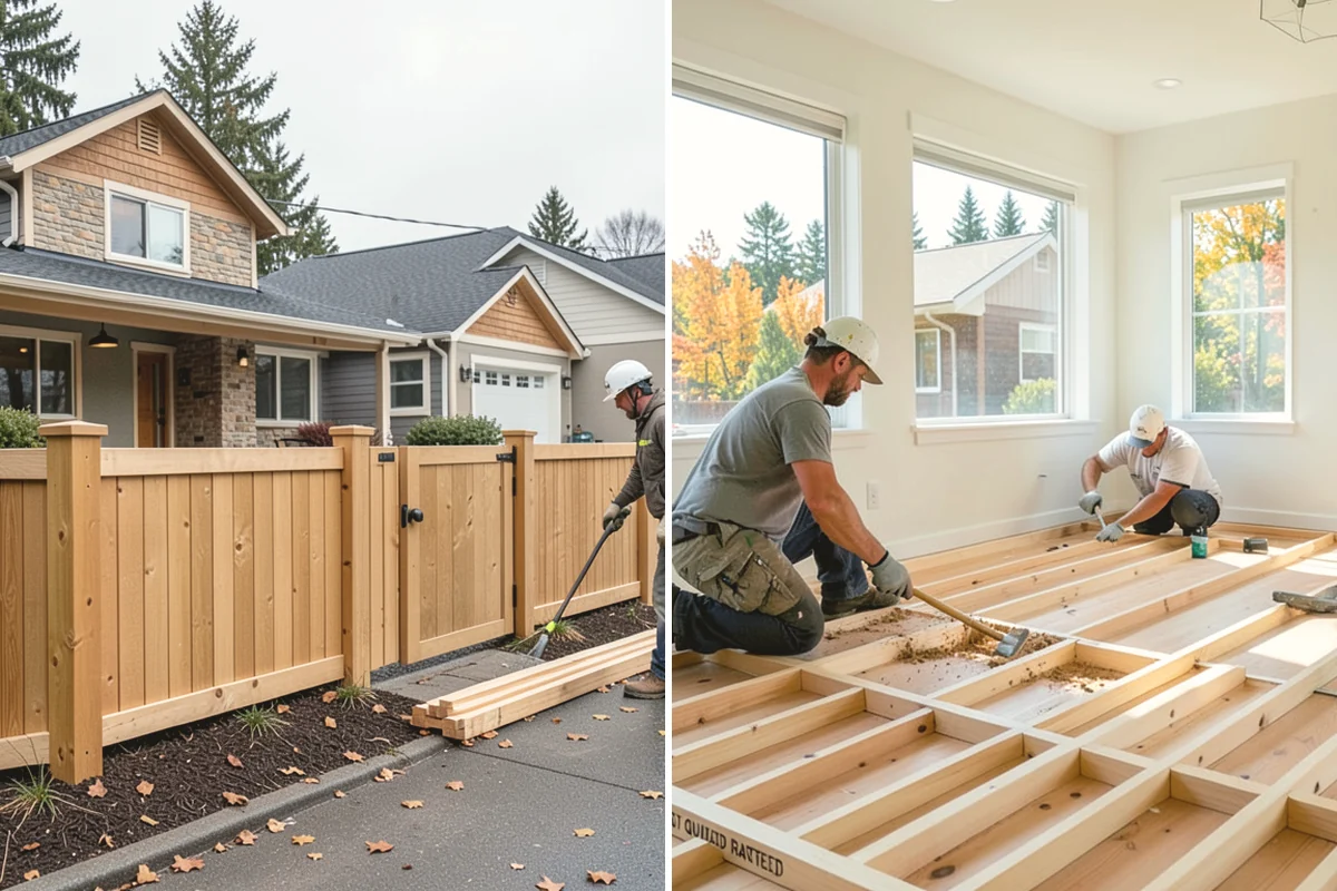 Floating Vanity Installation in Monroe, Snohomish County, WA - Add blocking to support the cabinet