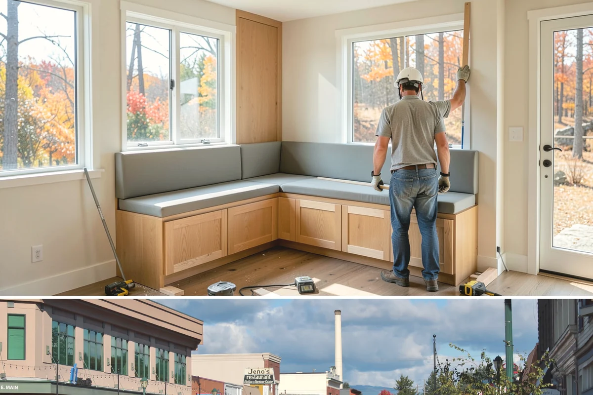 Floating Vanity Installation in Monroe, Snohomish County, WA - A floating vanity is a tidy indoor project that suits any time of the year.