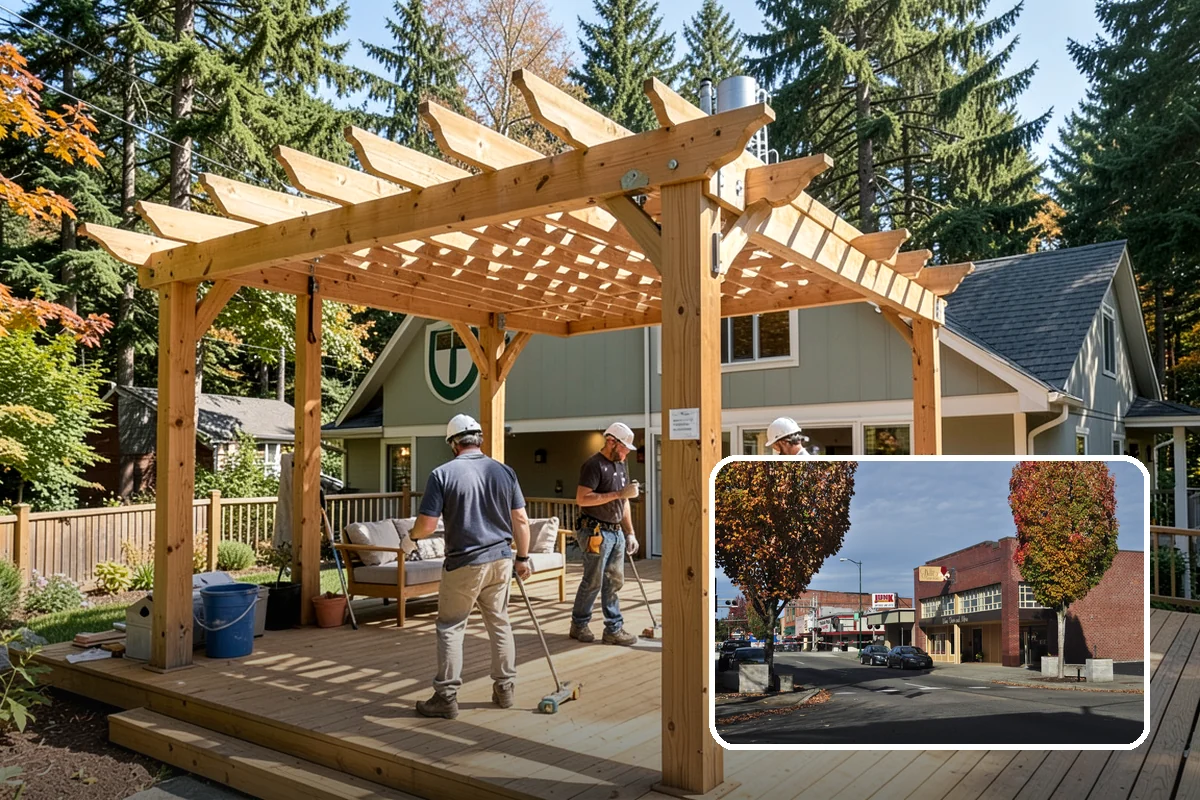 Floating Vanity Installation in Puyallup, Pierce County, WA - Creates an open, spacious feel