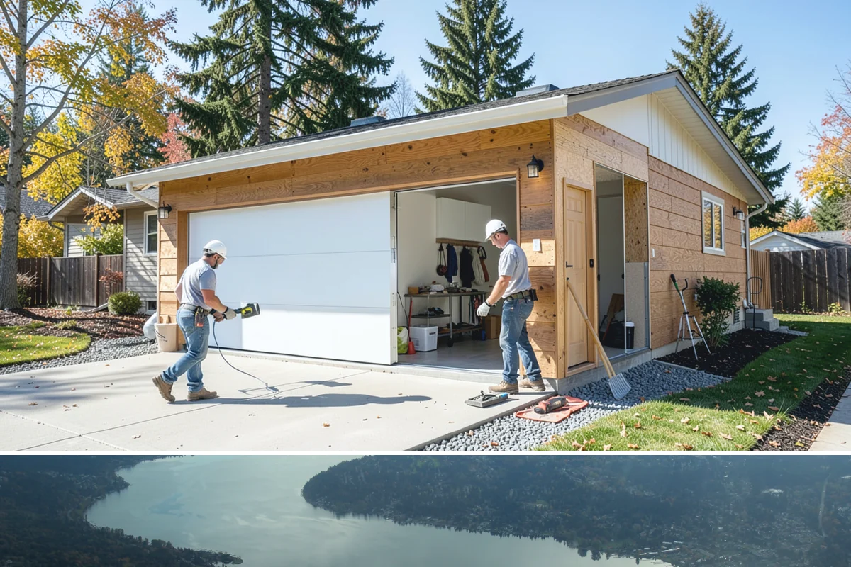 Floating Vanity Installation in Sammamish, King County, WA - A floating vanity is a tidy indoor project that suits any time of the year.