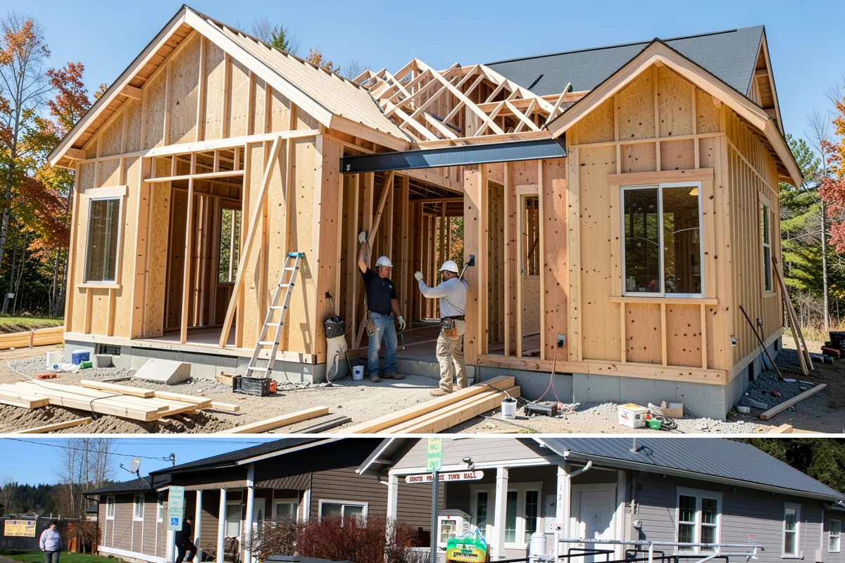 Floating Vanity Installation in South Prairie, Pierce County, WA - A floating vanity is a tidy indoor project that suits any time of the year.