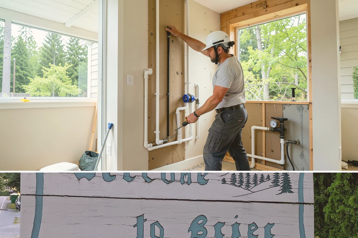 Floor Framing in Brier, Snohomish County, WA - We can frame floors year-round, prioritizing dry-in during heavy rain so the deck stays protected before finishes go down.