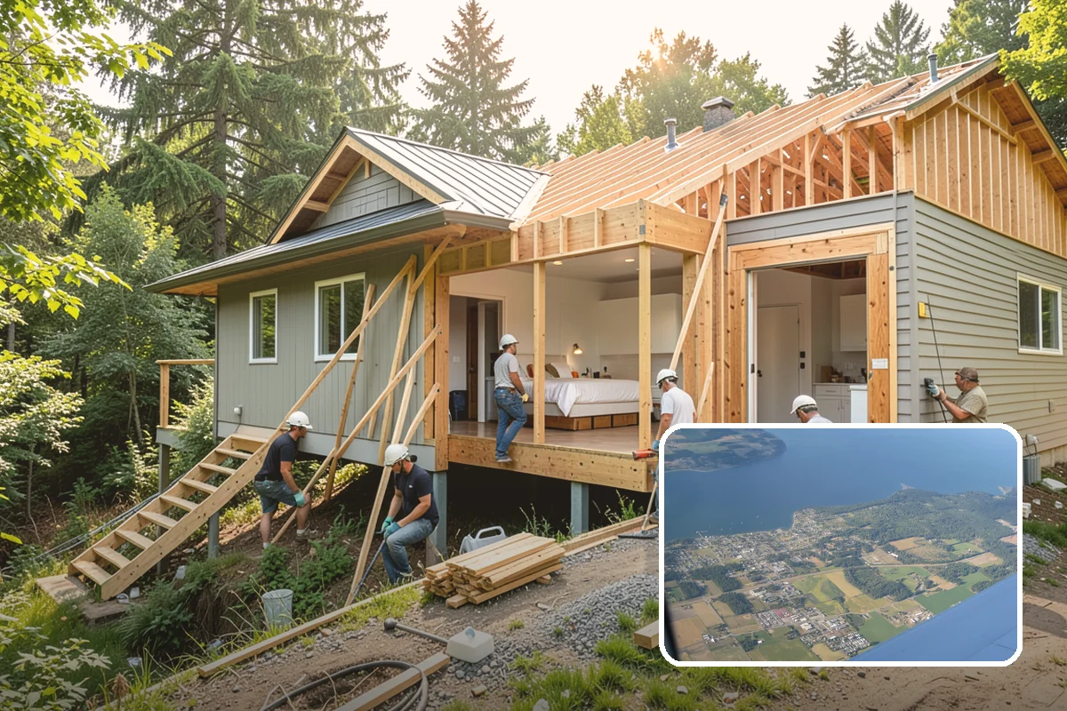 Floor Framing in Coupeville, Island County, WA - Stiff, quiet floors engineered to limit bounce and squeaks