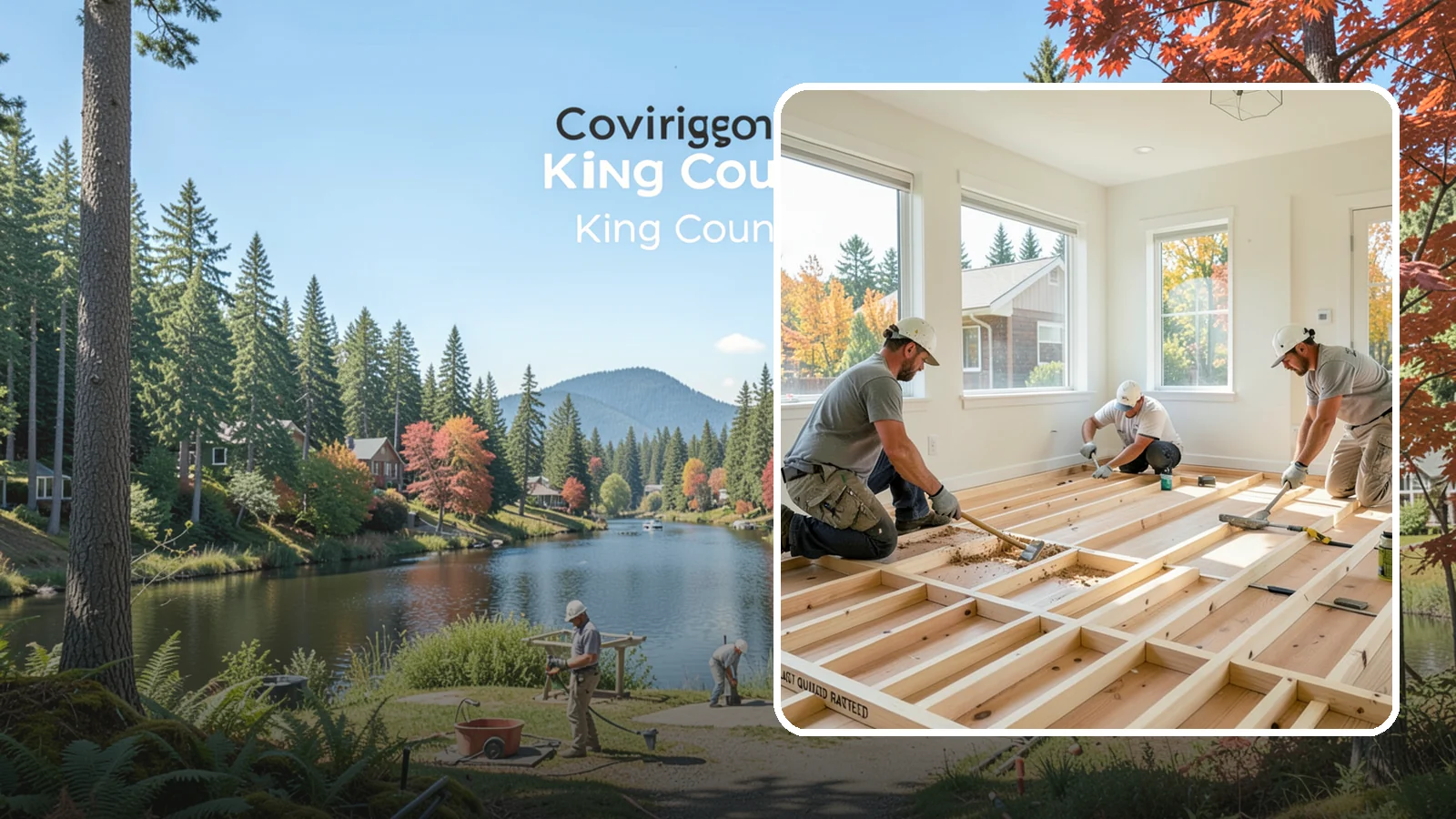Floor Framing in Covington, King County, WA - We frame flat, quiet, load-rated floor systems sized for the spans and moisture conditions of Western Washington homes.