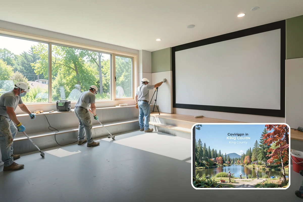 Floor Framing in Covington, King County, WA - Stiff, quiet floors engineered to limit bounce and squeaks