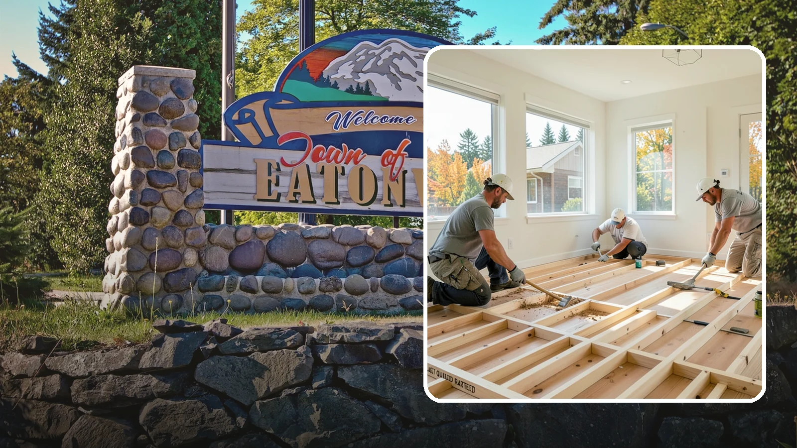 Floor Framing in Eatonville, Pierce County, WA - We frame flat, quiet, load-rated floor systems sized for the spans and moisture conditions of Western Washington homes.