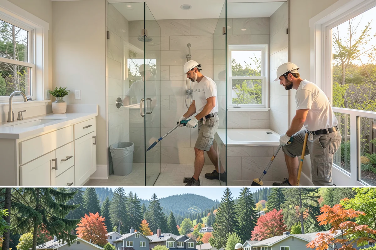 Floor Framing in Fircrest, Pierce County, WA - We can frame floors year-round, prioritizing dry-in during heavy rain so the deck stays protected before finishes go down.