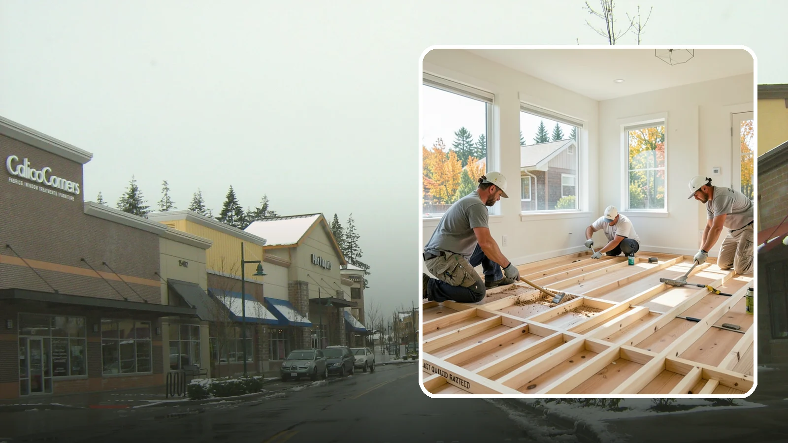 Floor Framing in Mill Creek, Snohomish County, WA - We frame flat, quiet, load-rated floor systems sized for the spans and moisture conditions of Western Washington homes.