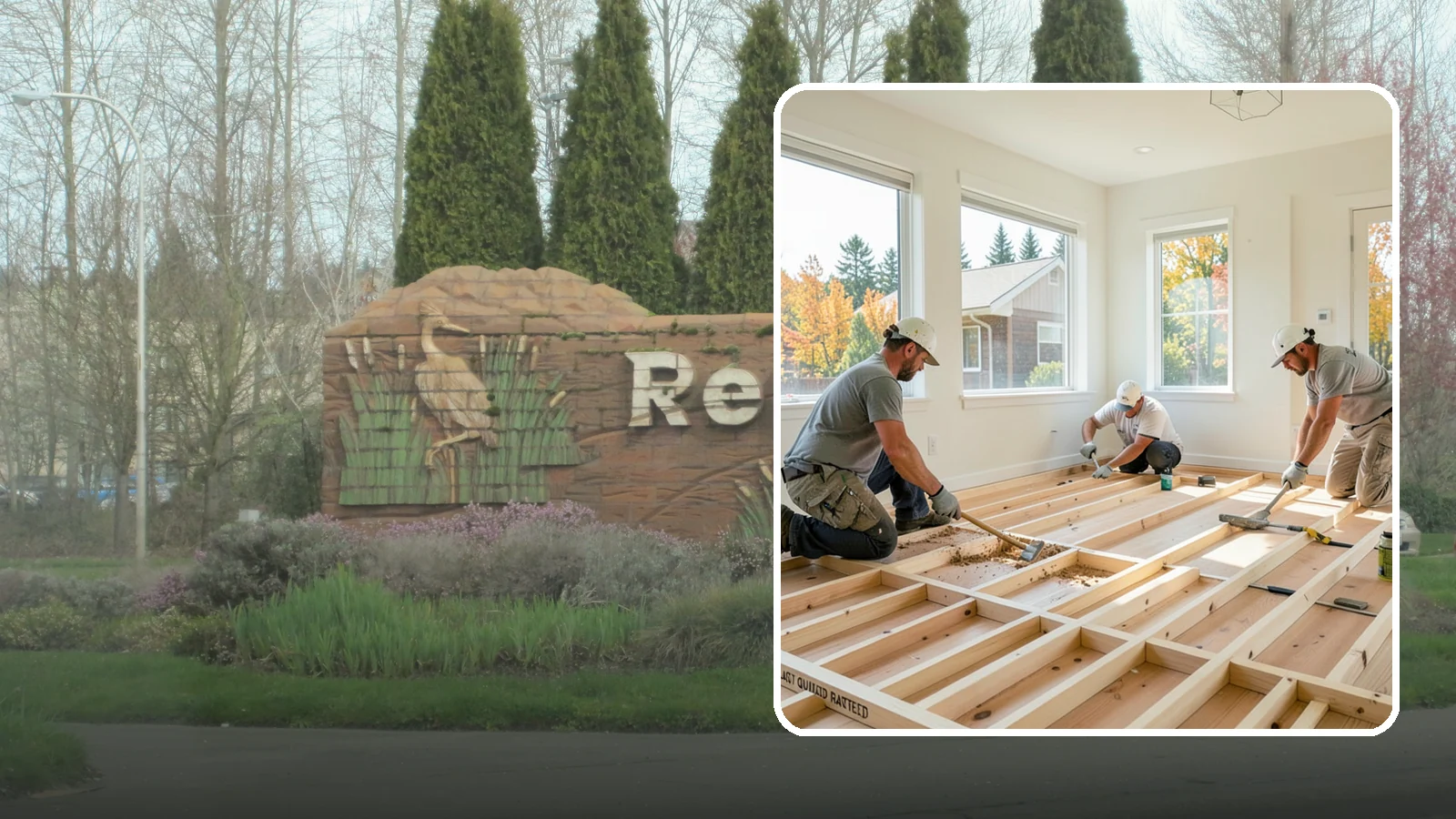 Floor Framing in Renton, King County, WA - We frame flat, quiet, load-rated floor systems sized for the spans and moisture conditions of Western Washington homes.