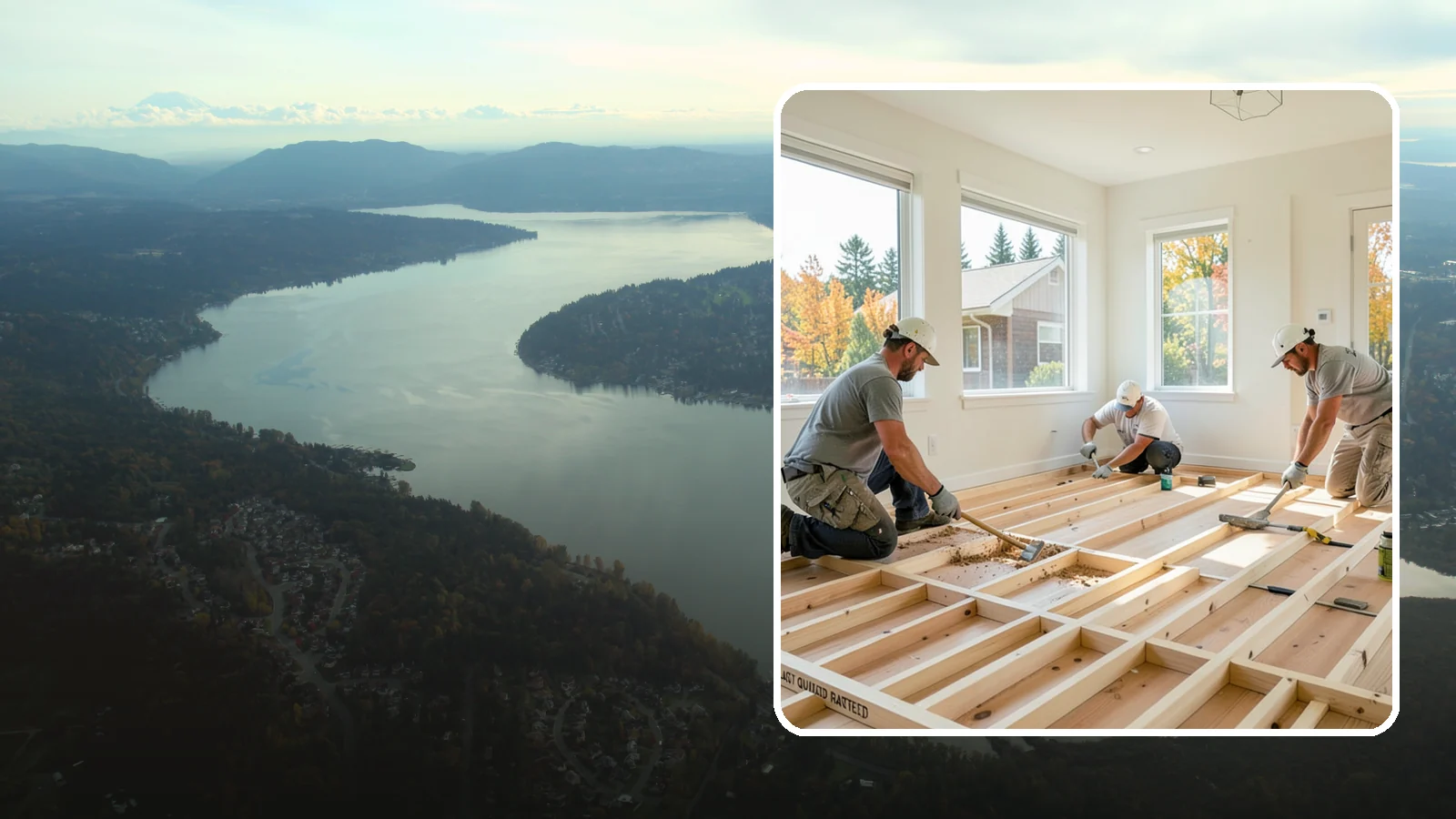 Floor Framing in Sammamish, King County, WA - We frame flat, quiet, load-rated floor systems sized for the spans and moisture conditions of Western Washington homes.