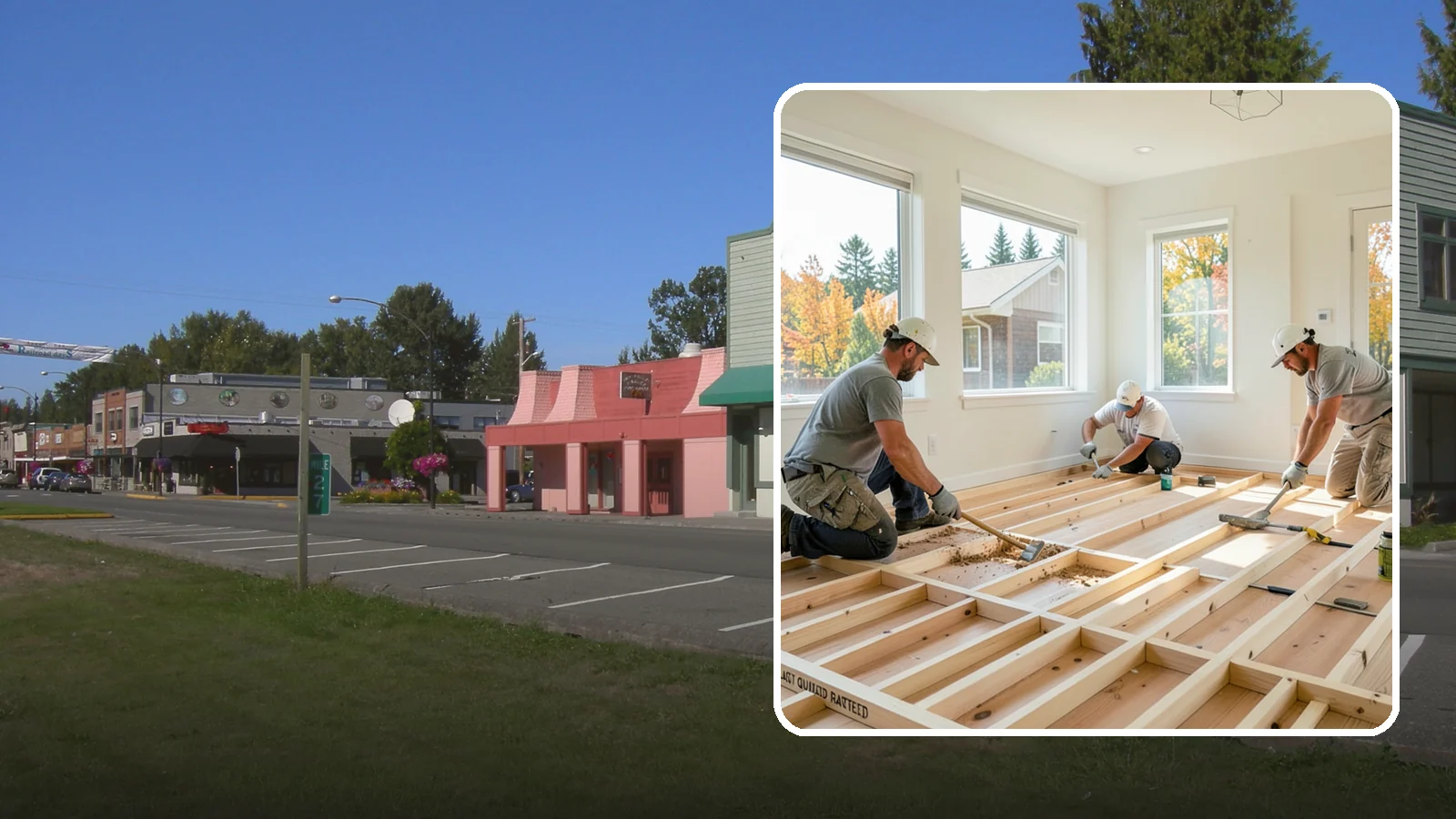 Floor Framing in Snoqualmie, King County, WA - We frame flat, quiet, load-rated floor systems sized for the spans and moisture conditions of Western Washington homes.