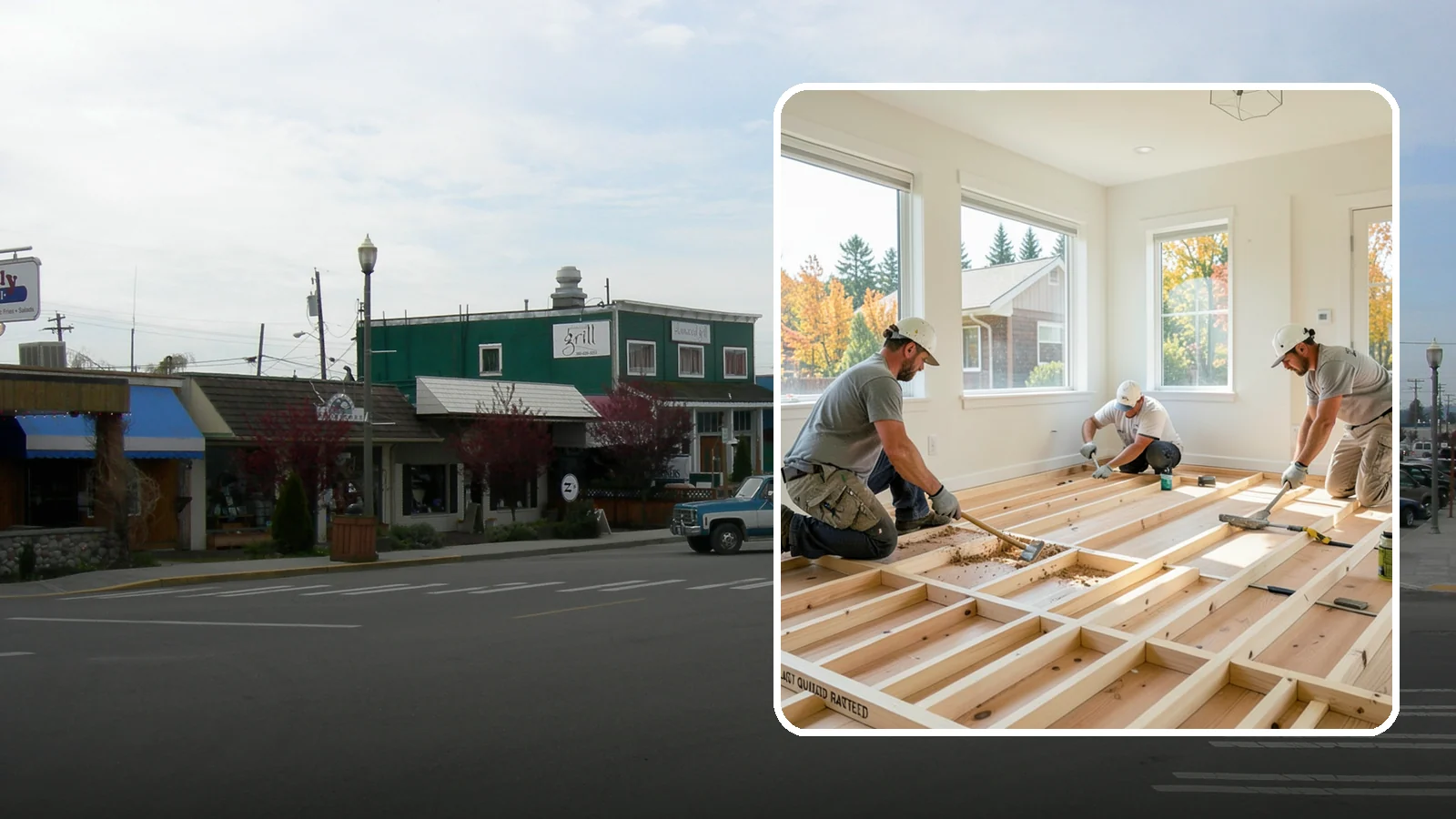 Floor Framing in Stanwood, Snohomish County, WA - We frame flat, quiet, load-rated floor systems sized for the spans and moisture conditions of Western Washington homes.