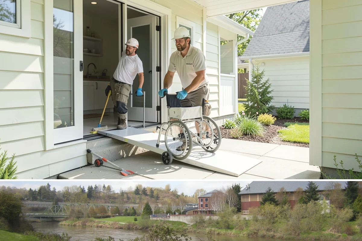 Floor Framing in Tukwila, King County, WA - We can frame floors year-round, prioritizing dry-in during heavy rain so the deck stays protected before finishes go down.