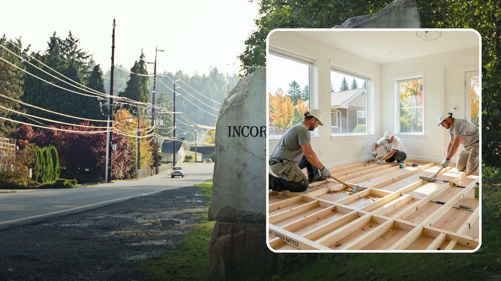 Floor Framing in Wilkeson, Pierce County, WA - We frame flat, quiet, load-rated floor systems sized for the spans and moisture conditions of Western Washington homes.