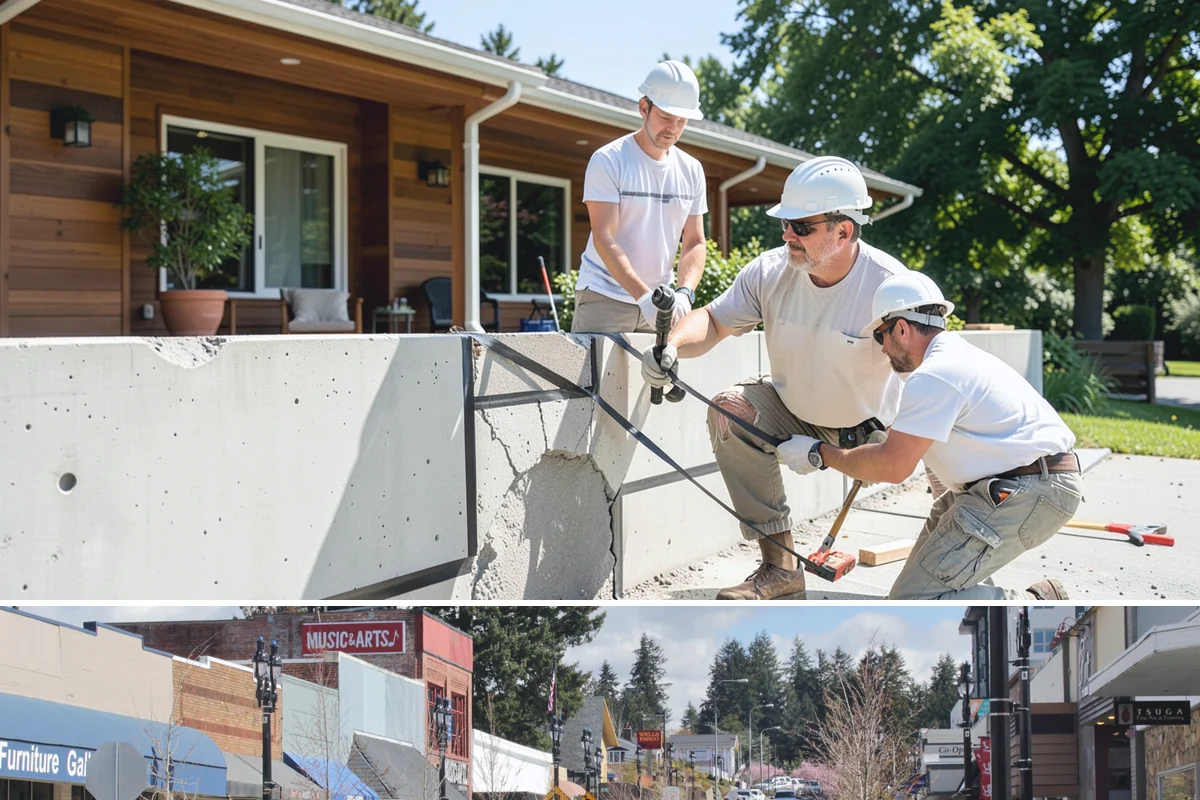 Floor Leveling in Bothell, King County, WA - Floor leveling is an indoor task suited to any season, with drier months slightly shortening compound cure times.