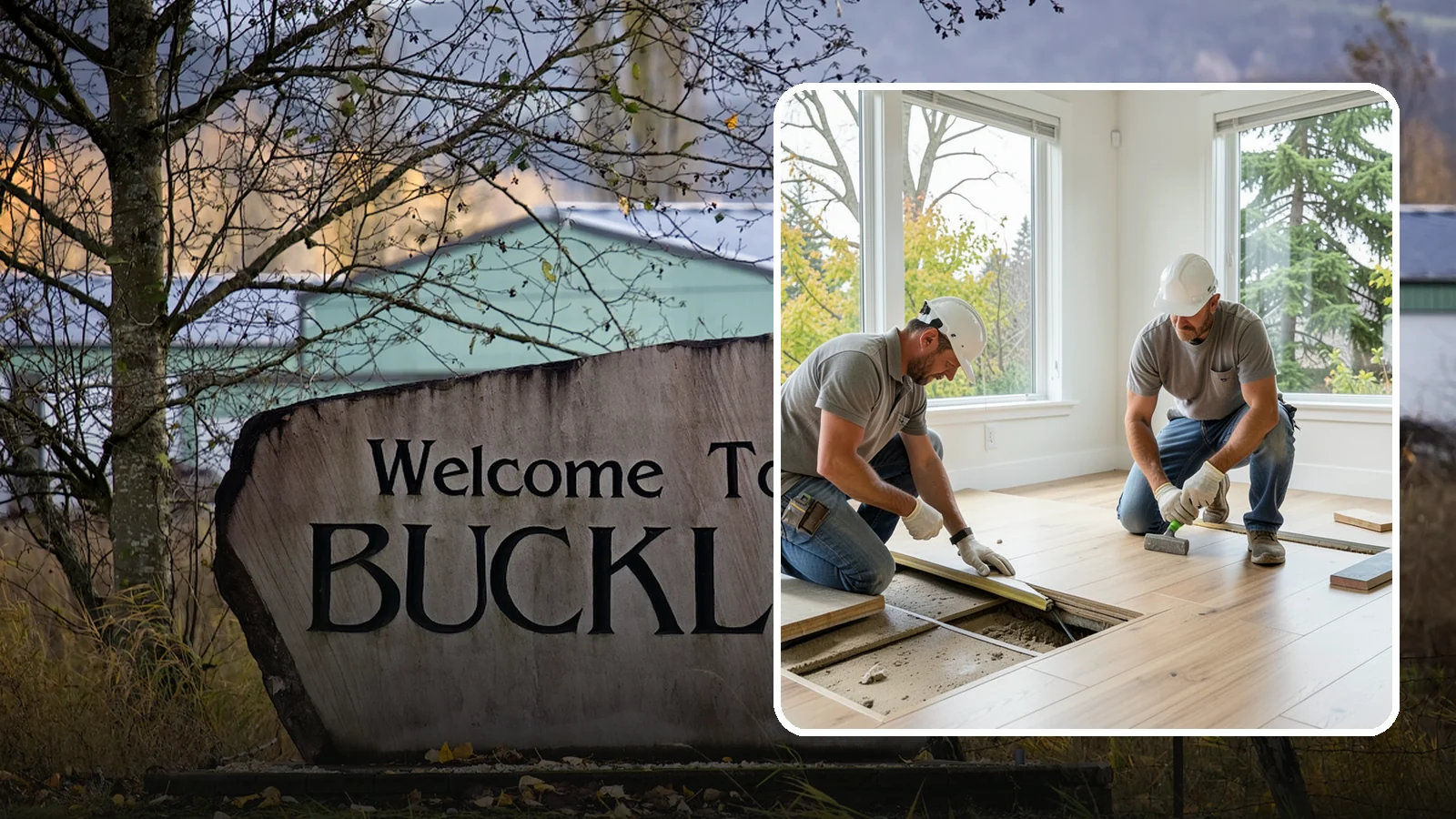 Floor Leveling in Buckley, Pierce County, WA - Precision floor leveling that corrects dips, slopes, and uneven subfloors before new flooring goes down.