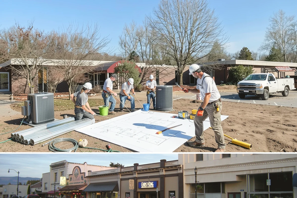 Floor Leveling in Burlington, Skagit County, WA - Floor leveling is an indoor task suited to any season, with drier months slightly shortening compound cure times.