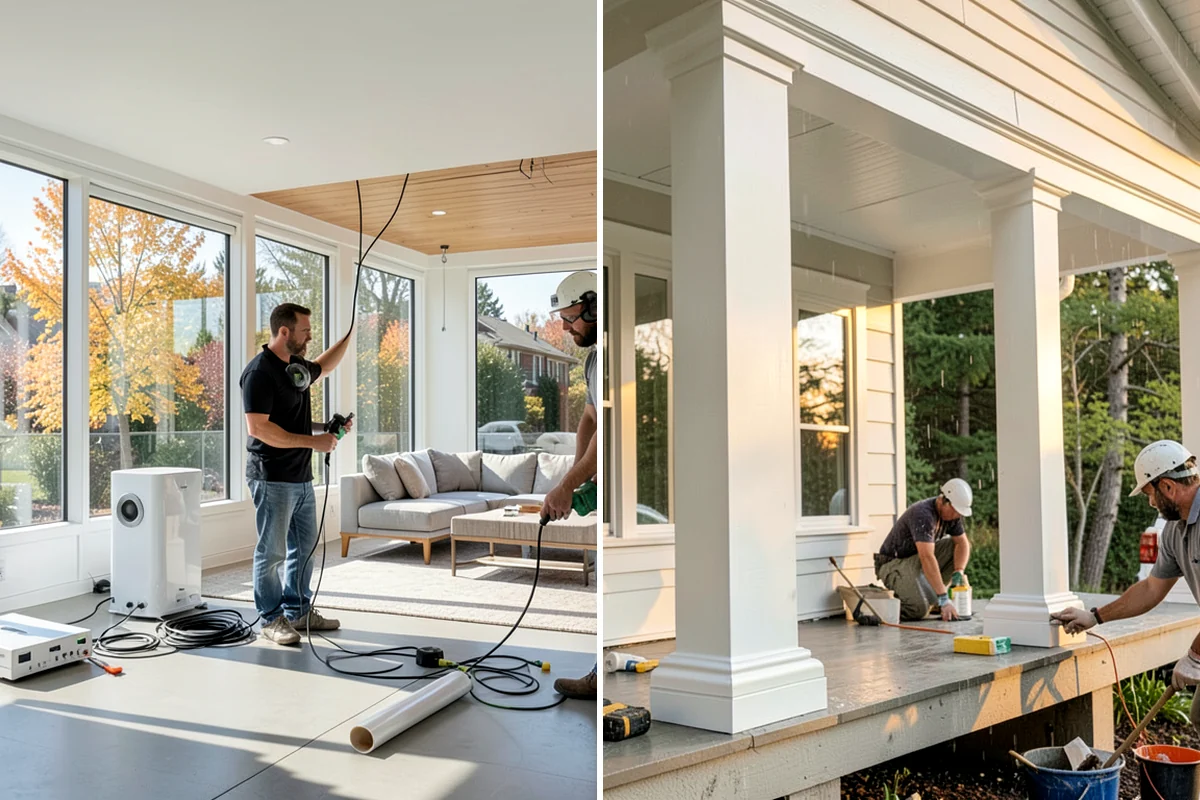 Floor Leveling in Concrete, Skagit County, WA - Survey the subfloor for high and low spots