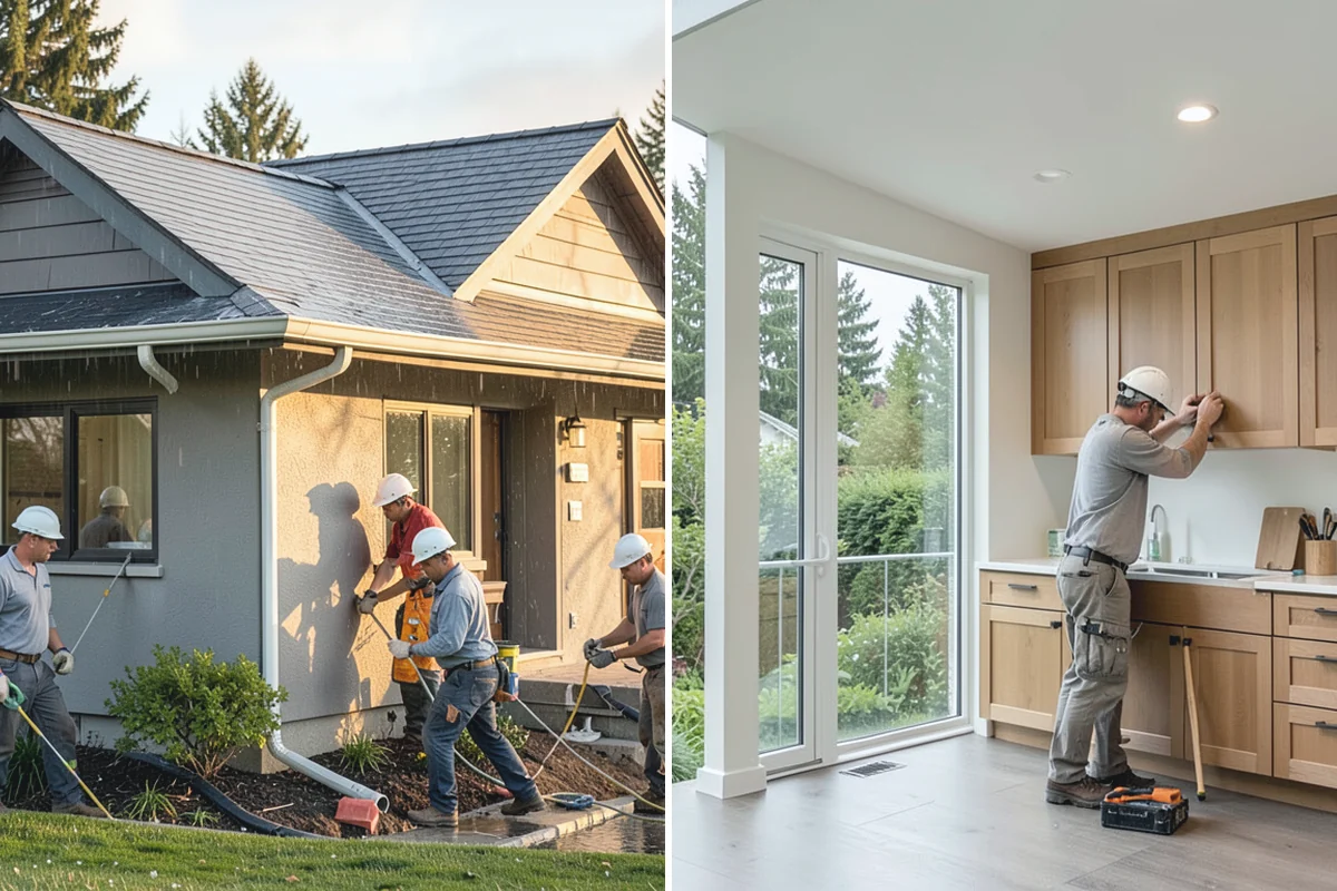 Floor Leveling in Des Moines, King County, WA - Survey the subfloor for high and low spots
