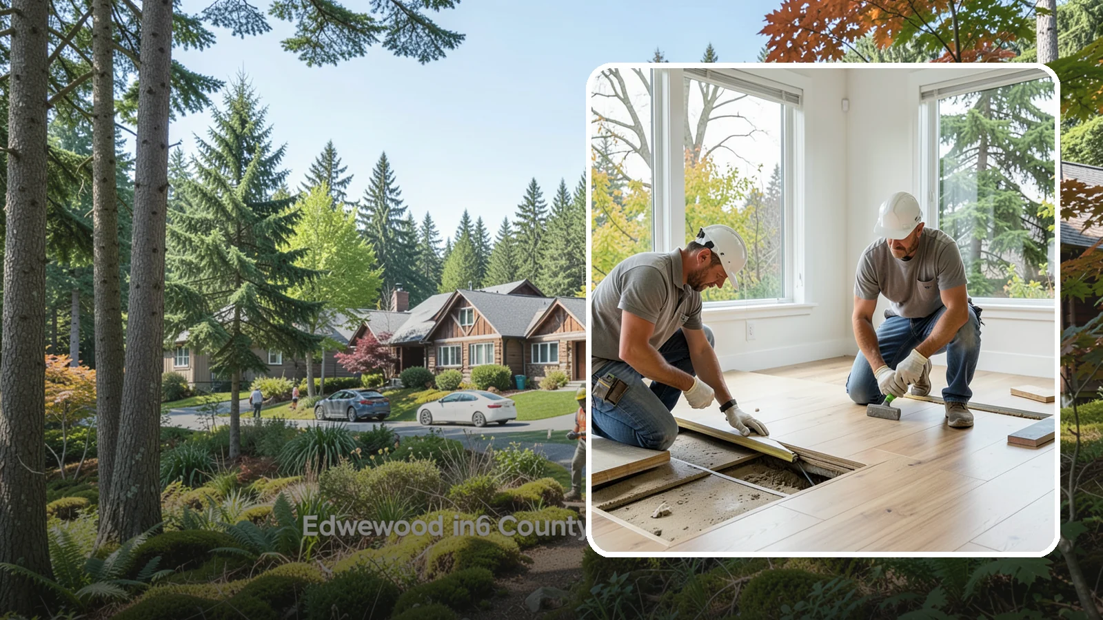 Floor Leveling in Edgewood, Pierce County, WA - Precision floor leveling that corrects dips, slopes, and uneven subfloors before new flooring goes down.