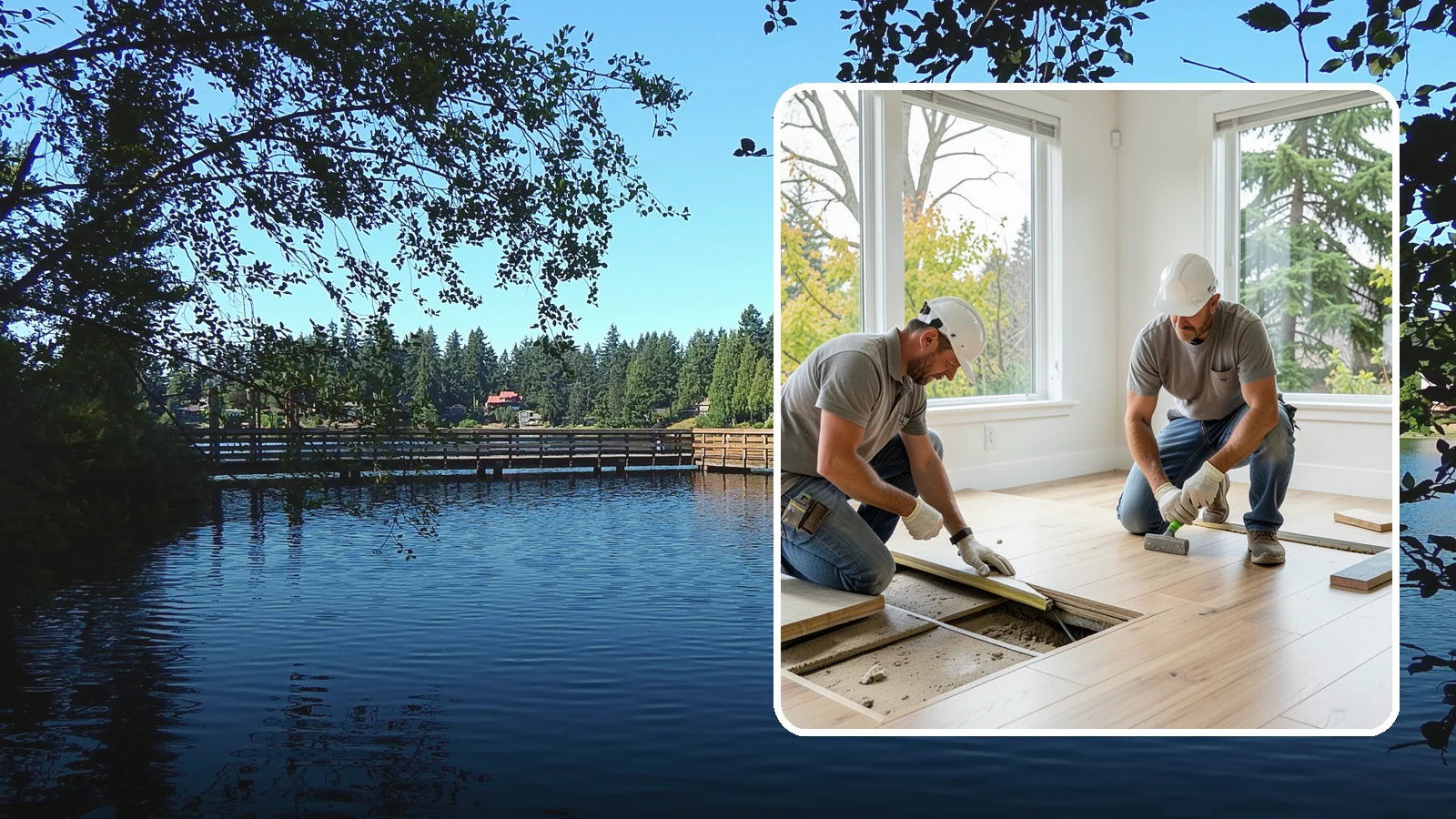 Floor Leveling in Federal Way, King County, WA - Precision floor leveling that corrects dips, slopes, and uneven subfloors before new flooring goes down.