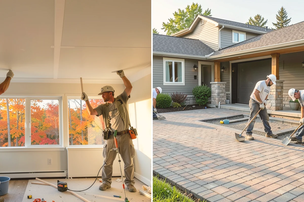 Floor Leveling in Fife, Pierce County, WA - Survey the subfloor for high and low spots