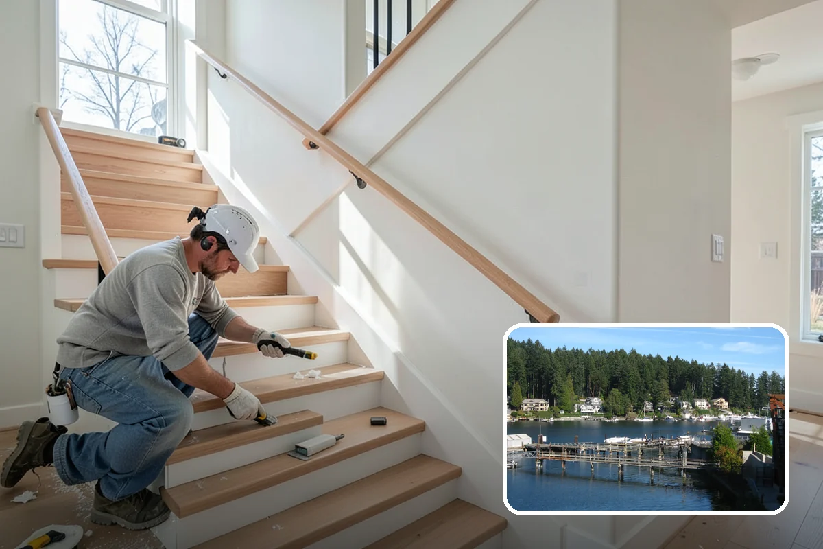 Floor Leveling in Gig Harbor, Pierce County, WA - Prevents cracked tile and gapping planks