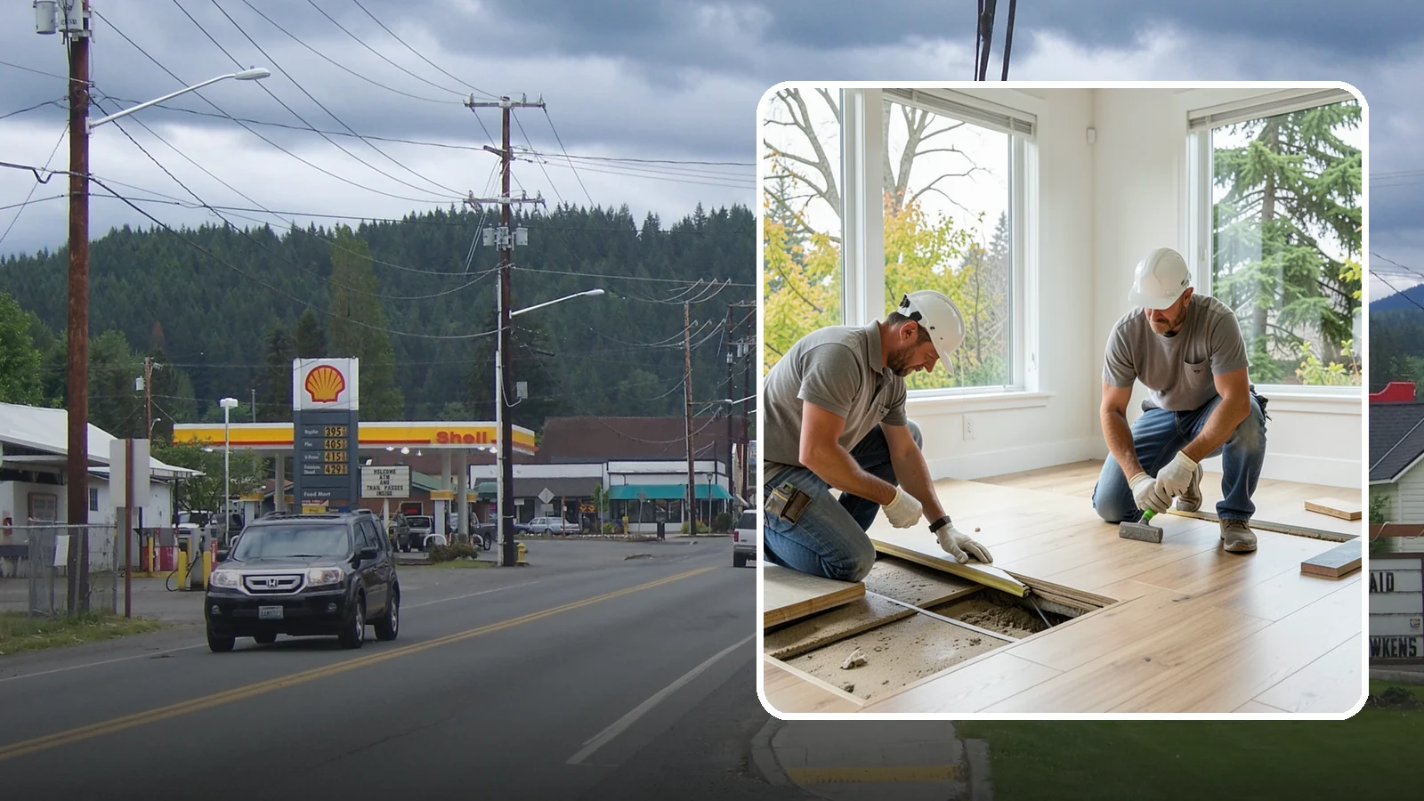 Floor Leveling in Granite Falls, Snohomish County, WA - Precision floor leveling that corrects dips, slopes, and uneven subfloors before new flooring goes down.