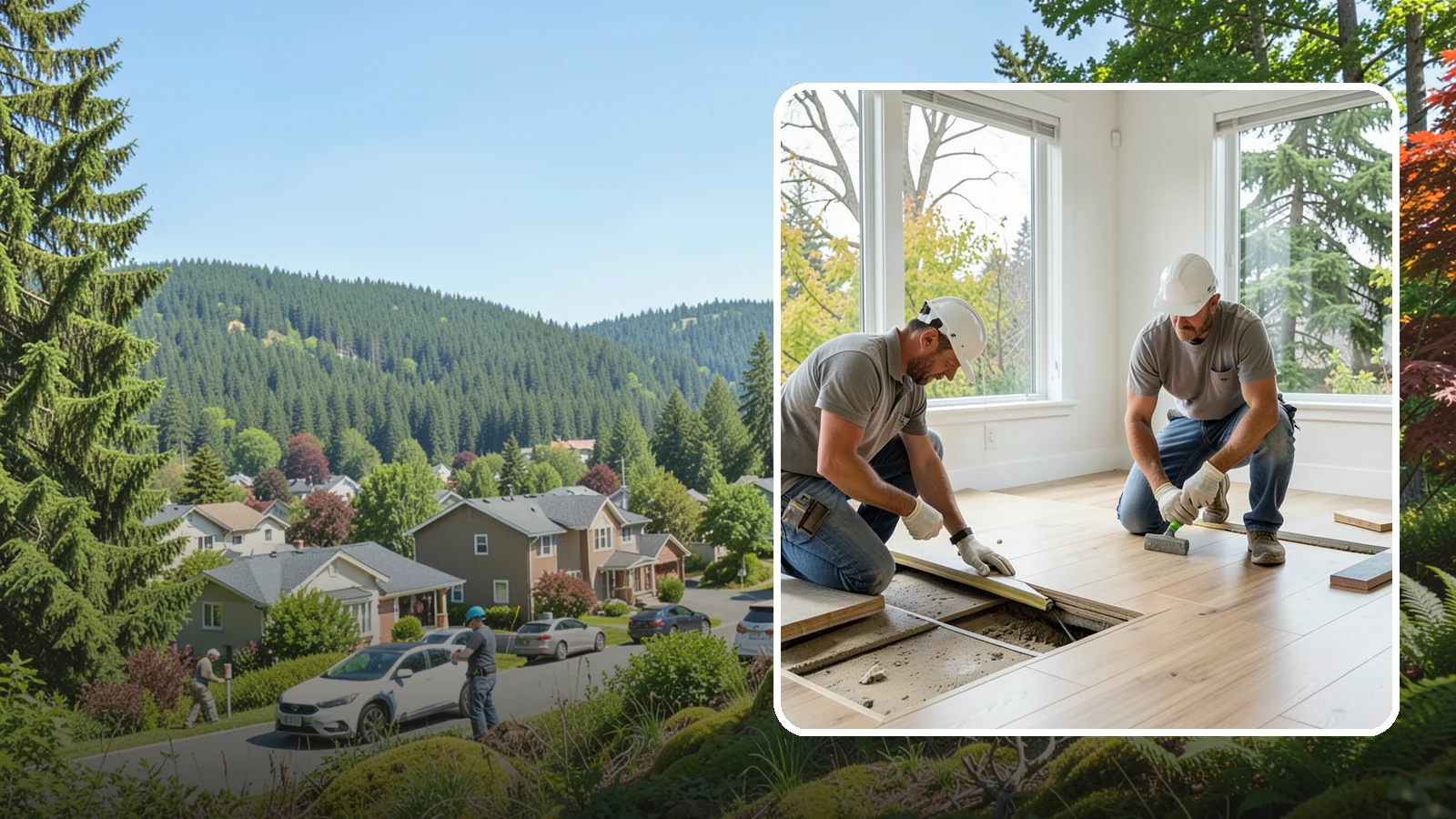 Floor Leveling in Index, Snohomish County, WA - Precision floor leveling that corrects dips, slopes, and uneven subfloors before new flooring goes down.
