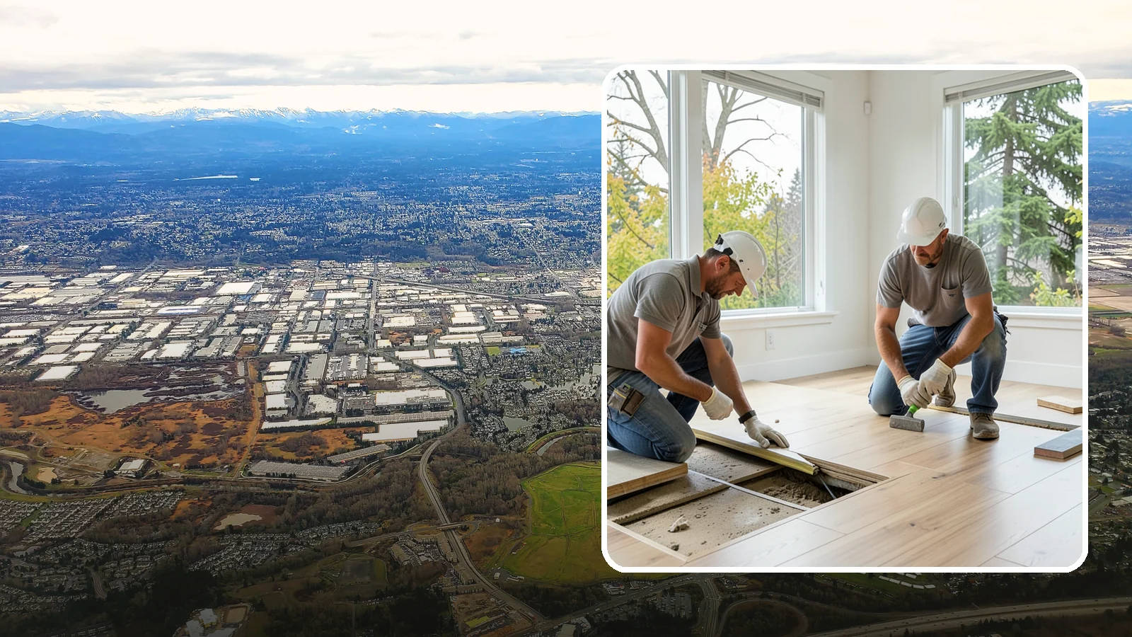 Floor Leveling in Kent, King County, WA - Precision floor leveling that corrects dips, slopes, and uneven subfloors before new flooring goes down.