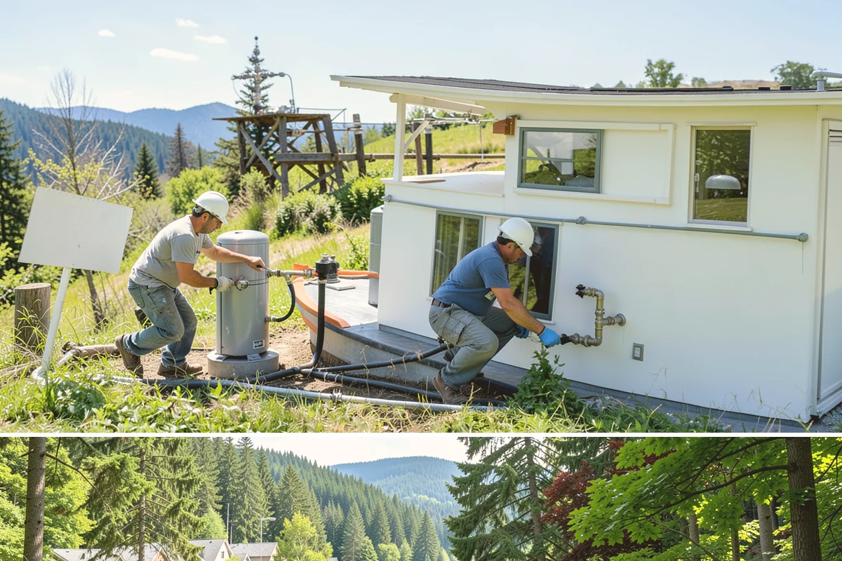 Floor Leveling in Lake Forest Park, King County, WA - Floor leveling is an indoor task suited to any season, with drier months slightly shortening compound cure times.