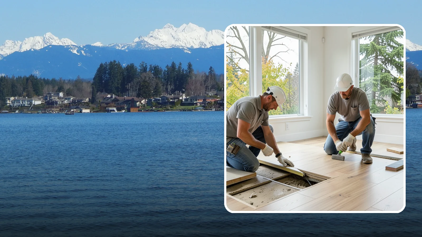 Floor Leveling in Lake Stevens, Snohomish County, WA - Precision floor leveling that corrects dips, slopes, and uneven subfloors before new flooring goes down.