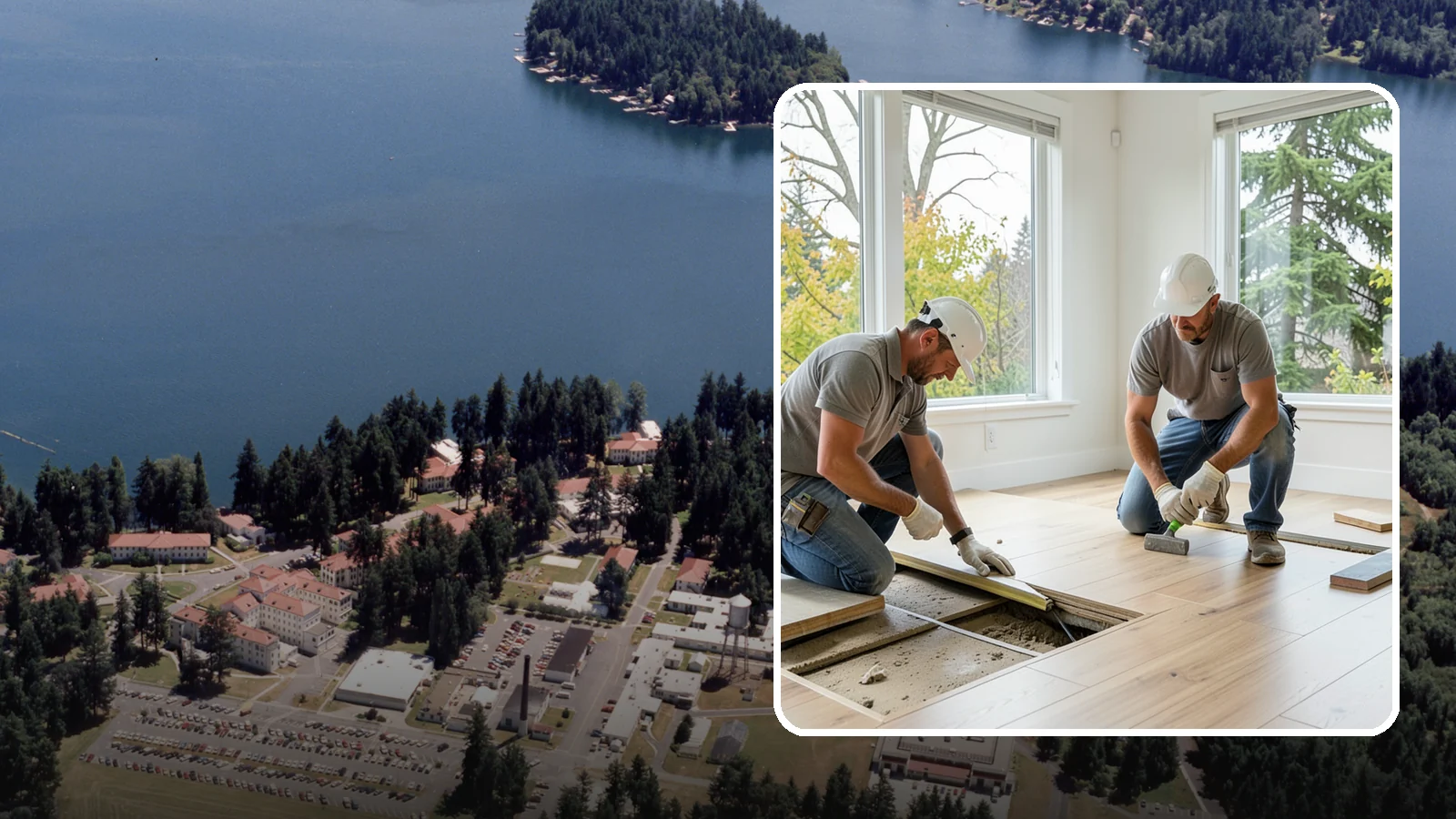 Floor Leveling in Lakewood, Pierce County, WA - Precision floor leveling that corrects dips, slopes, and uneven subfloors before new flooring goes down.