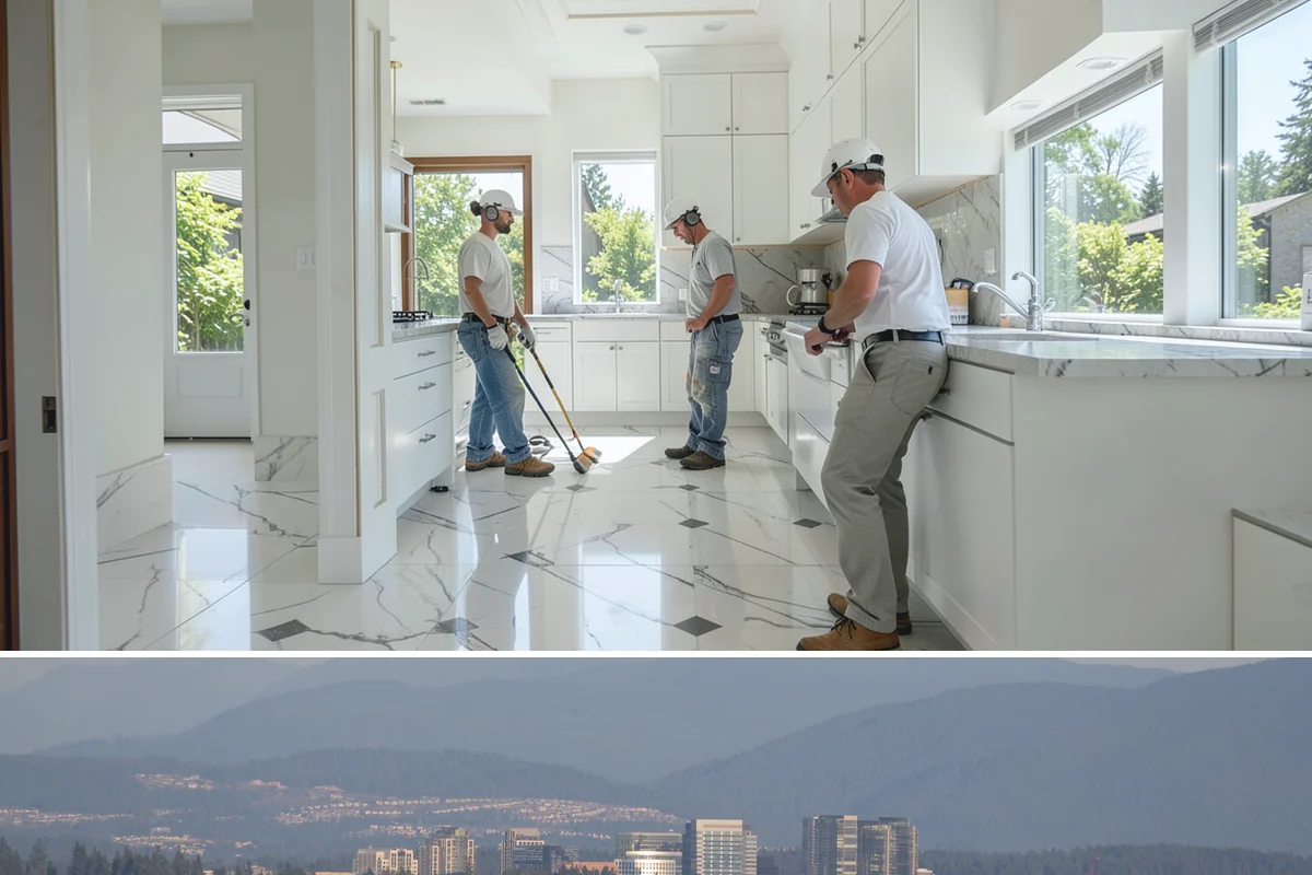 Floor Leveling in Medina, King County, WA - Floor leveling is an indoor task suited to any season, with drier months slightly shortening compound cure times.