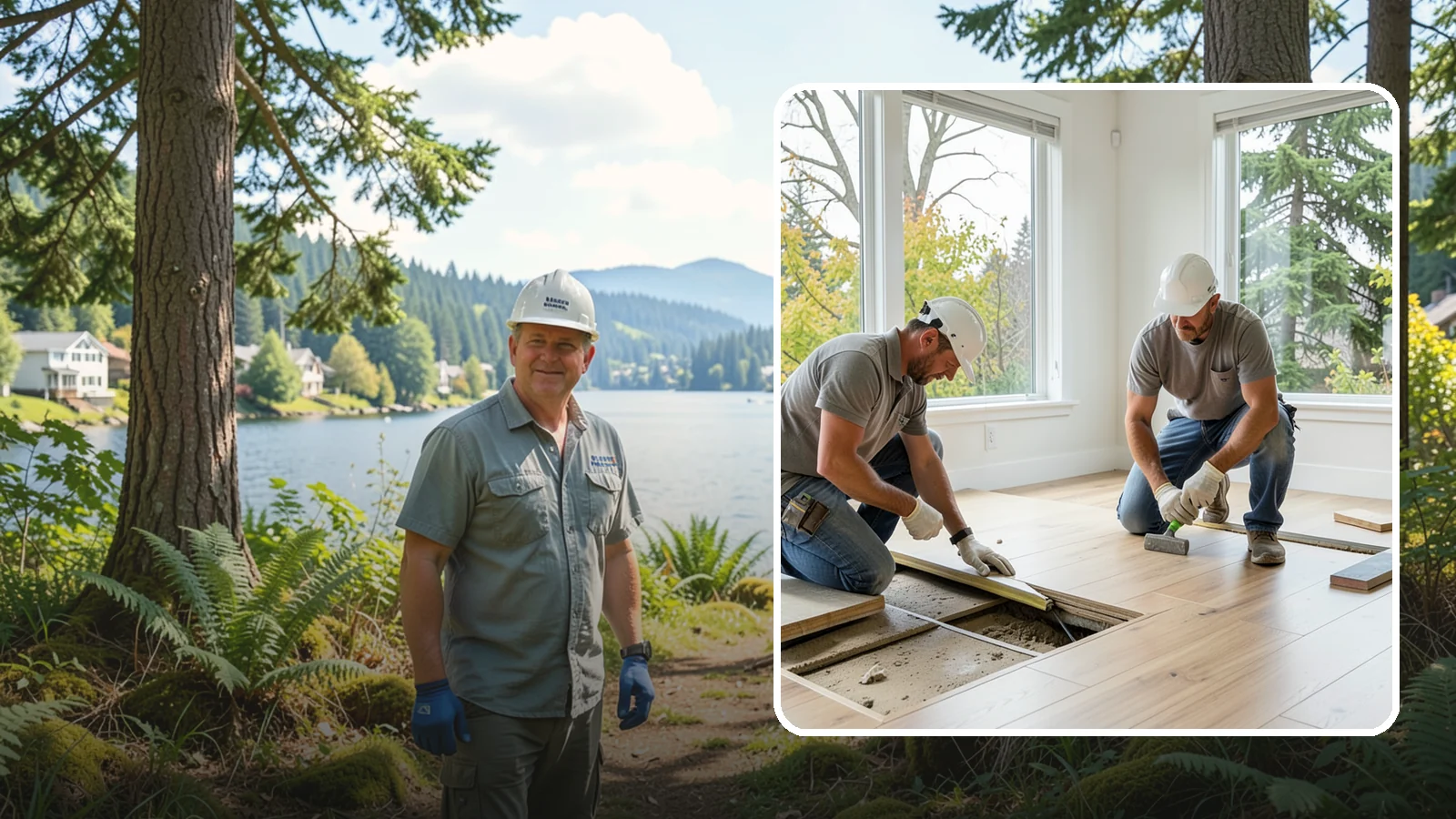 Floor Leveling in Milton, King County, WA - Precision floor leveling that corrects dips, slopes, and uneven subfloors before new flooring goes down.