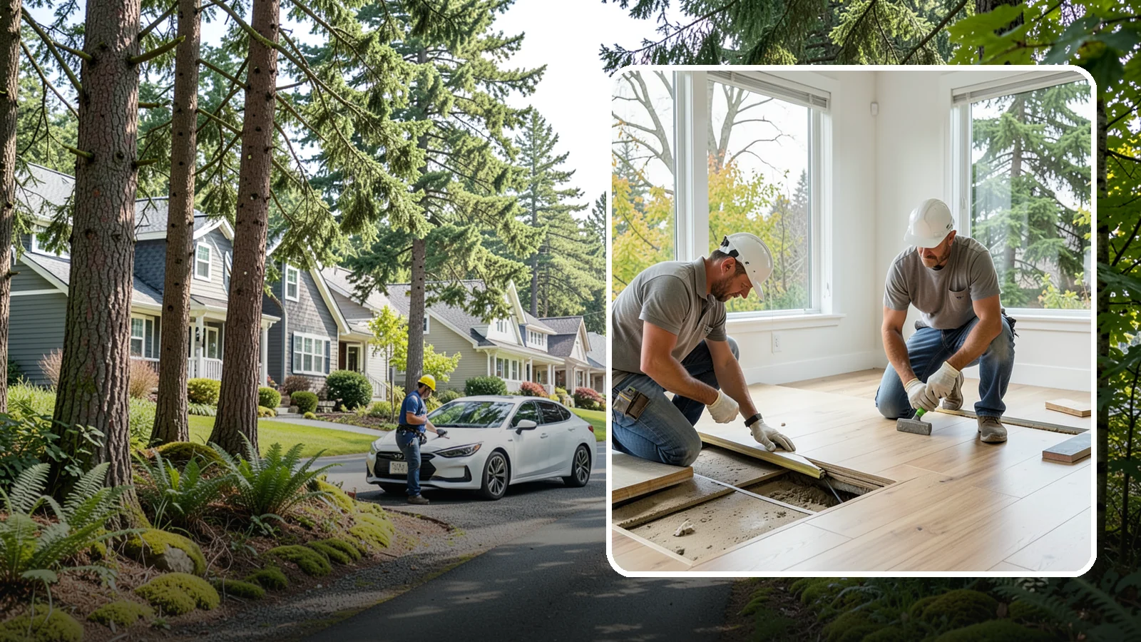 Floor Leveling in Normandy Park, King County, WA - Precision floor leveling that corrects dips, slopes, and uneven subfloors before new flooring goes down.