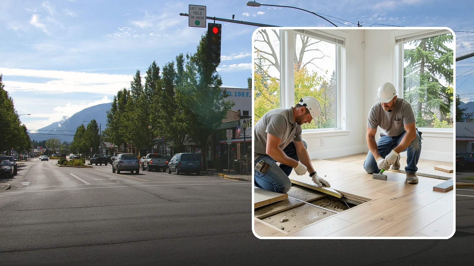 Floor Leveling in North Bend, King County, WA - Precision floor leveling that corrects dips, slopes, and uneven subfloors before new flooring goes down.