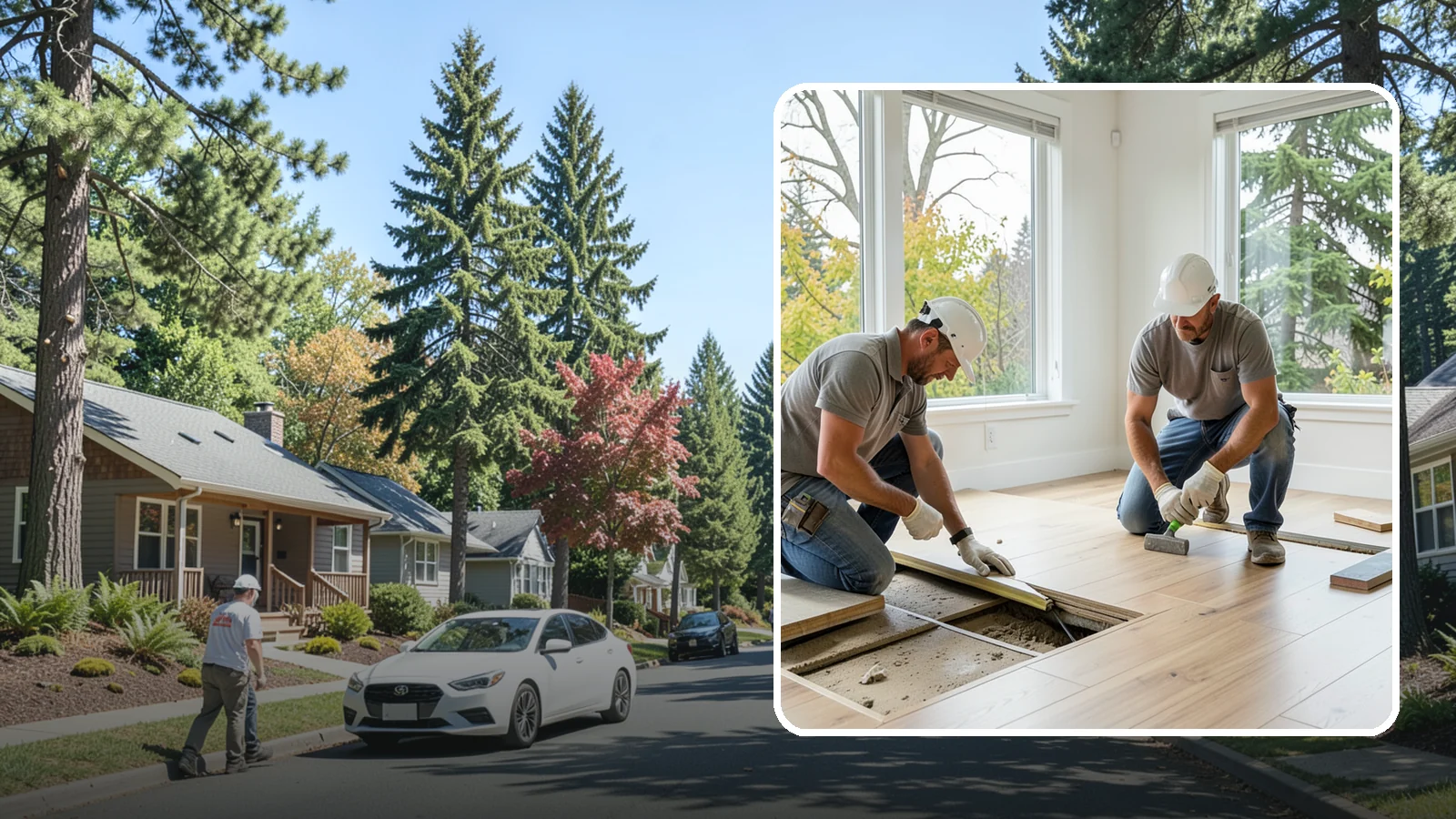 Floor Leveling in Orting, Pierce County, WA - Precision floor leveling that corrects dips, slopes, and uneven subfloors before new flooring goes down.