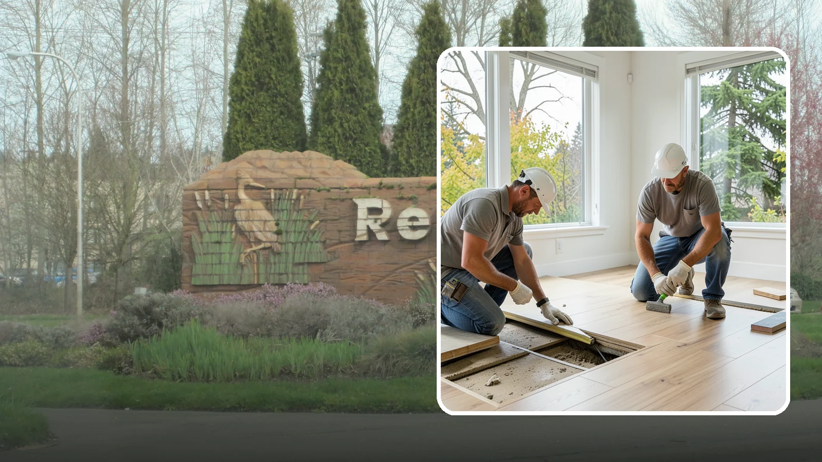 Floor Leveling in Renton, King County, WA - Precision floor leveling that corrects dips, slopes, and uneven subfloors before new flooring goes down.