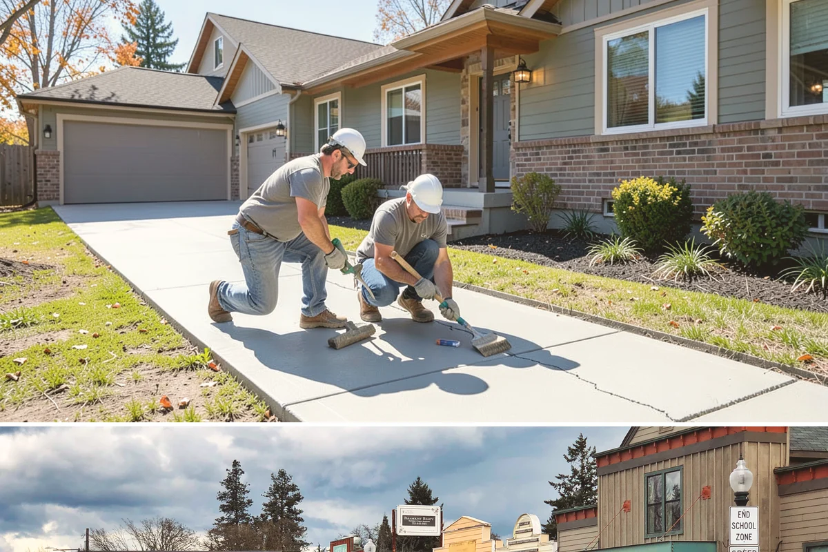 Floor Leveling in Roy, Pierce County, WA - Floor leveling is an indoor task suited to any season, with drier months slightly shortening compound cure times.