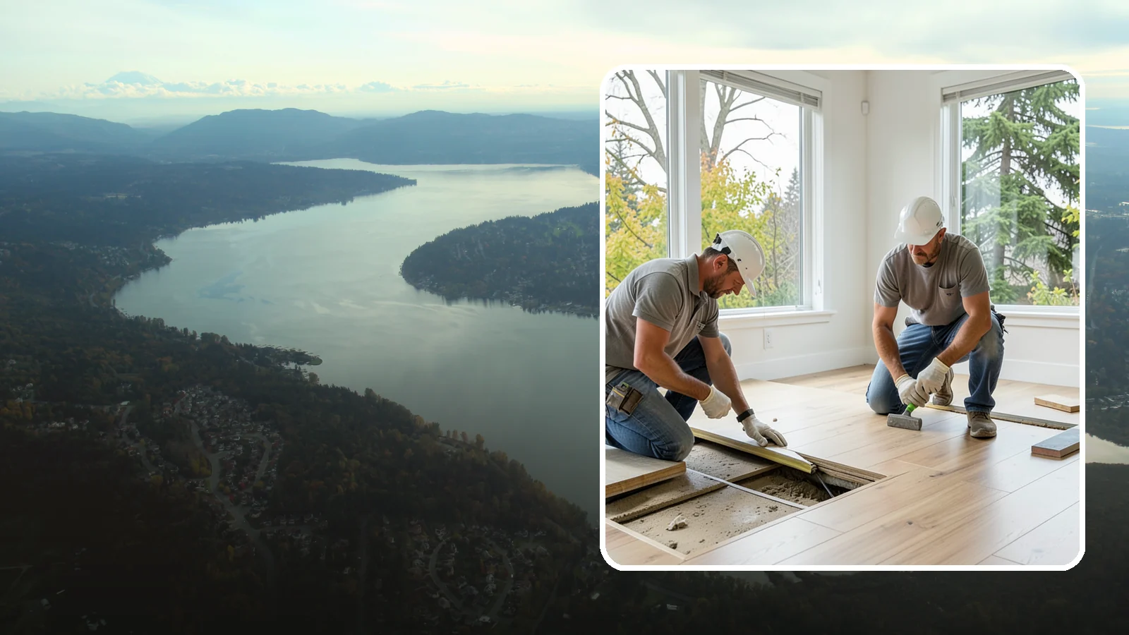 Floor Leveling in Sammamish, King County, WA - Precision floor leveling that corrects dips, slopes, and uneven subfloors before new flooring goes down.