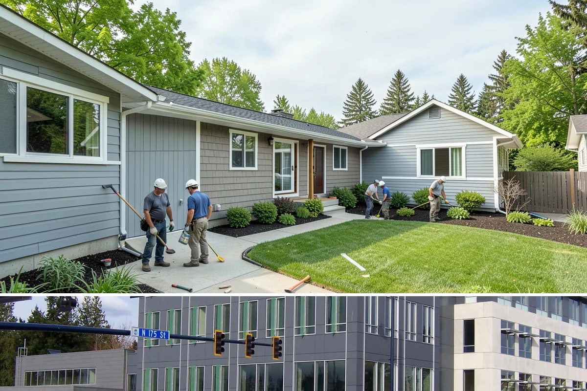 Floor Leveling in Shoreline, King County, WA - Floor leveling is an indoor task suited to any season, with drier months slightly shortening compound cure times.