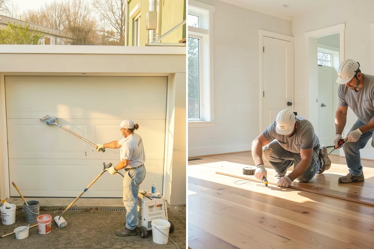 Floor Leveling in Steilacoom, Pierce County, WA - Survey the subfloor for high and low spots