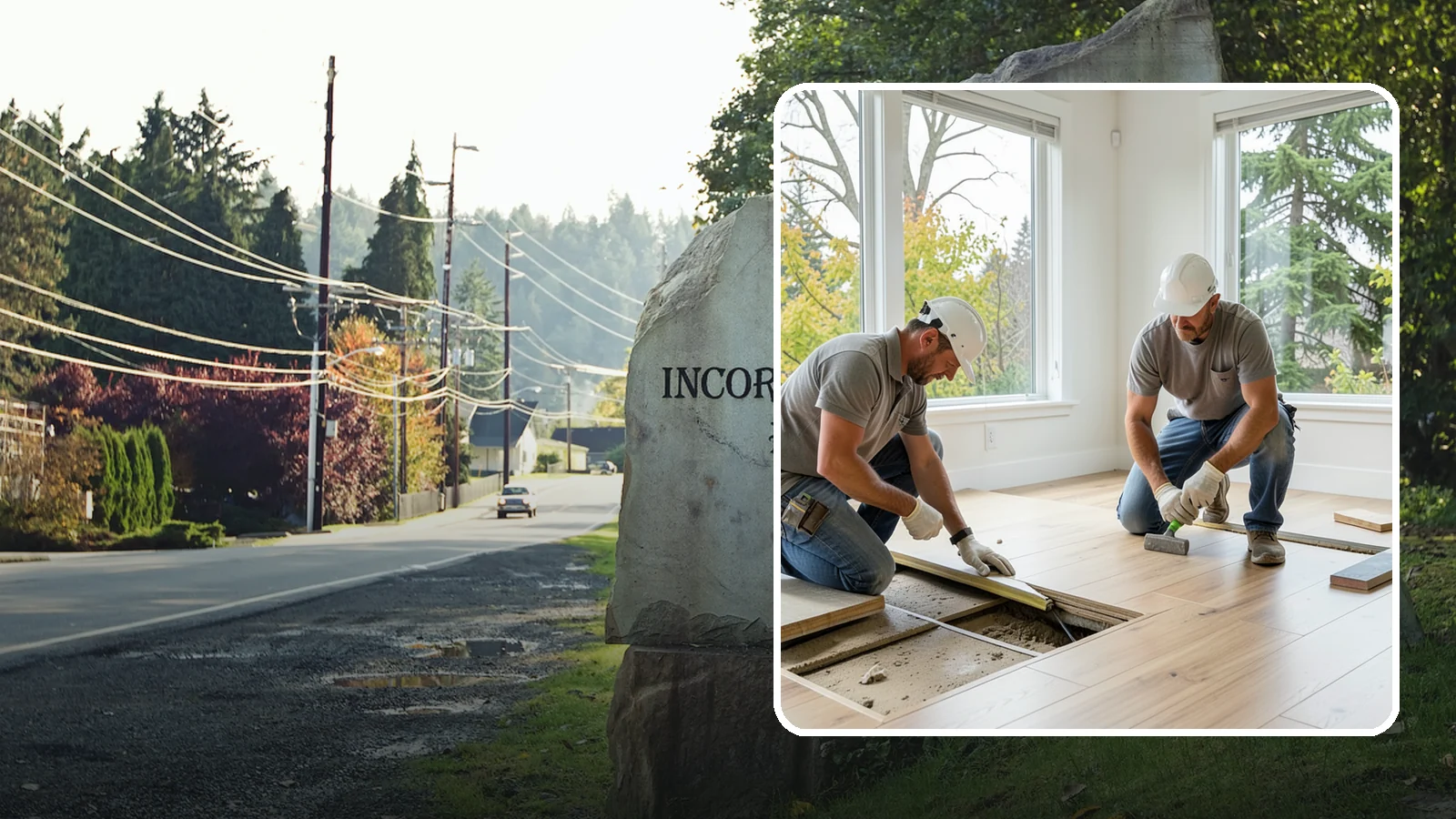 Floor Leveling in Wilkeson, Pierce County, WA - Precision floor leveling that corrects dips, slopes, and uneven subfloors before new flooring goes down.