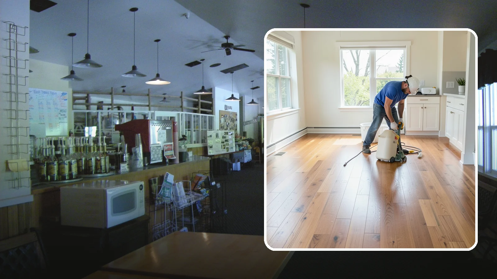 Floor Refinishing in Black Diamond, King County, WA - Floor refinishing that revives dull, worn surfaces and restores their original luster without replacement.