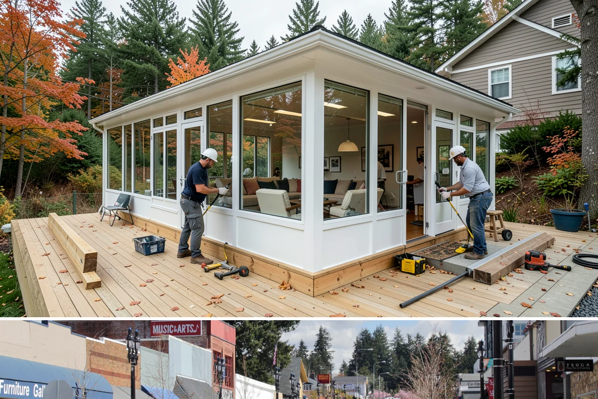Floor Refinishing in Bothell, King County, WA - Late spring and summer offer better ventilation and drying conditions, making them ideal for refinishing work.